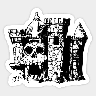 Fortress Lineart Sticker